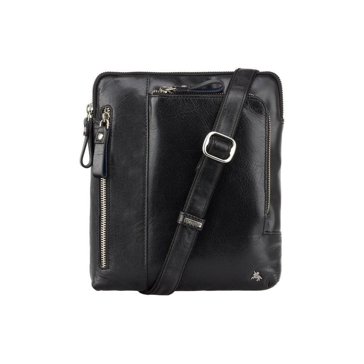 Roy Medium Messenger Bag A5 - Black