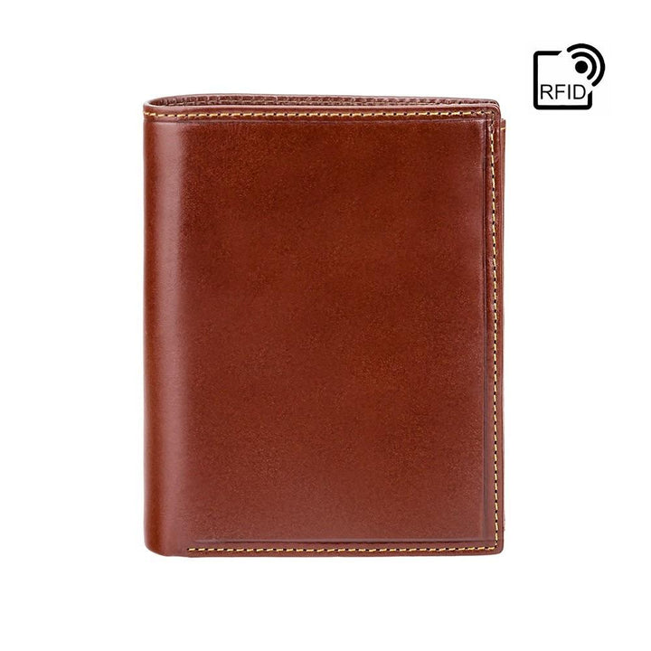 Visconti Milan Cash & Coin Wallet -Italian  Brown