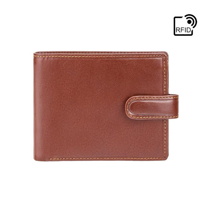 Visconti Rome Cash & Coin Wallet - Italian  Brown