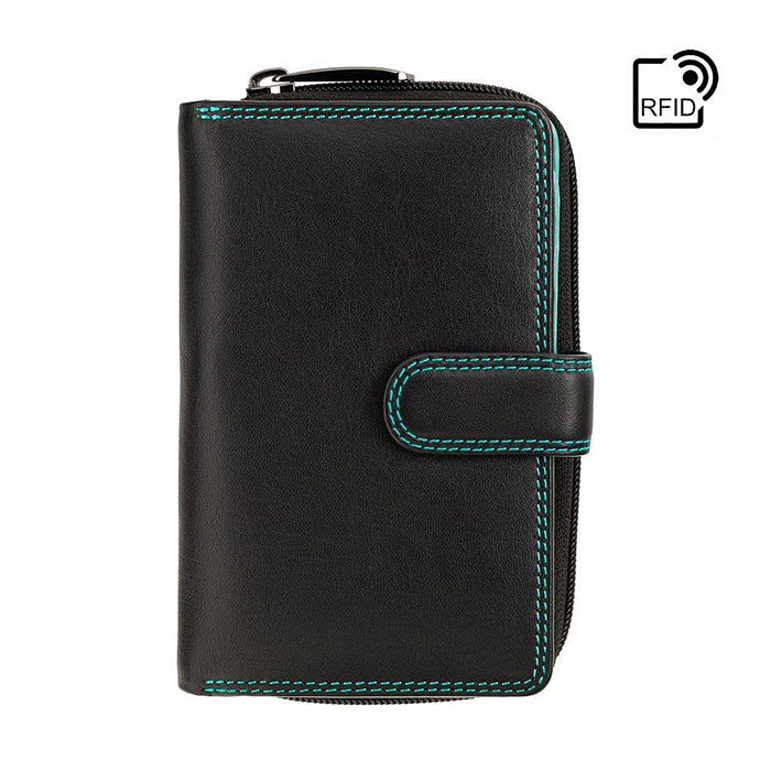 Visconti Carmelo Cash & Coin Purse - Black/Rhumba