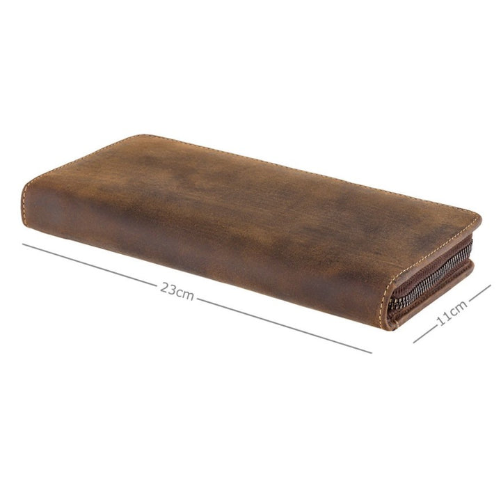 Wing Travel Wallet - Oil Tan