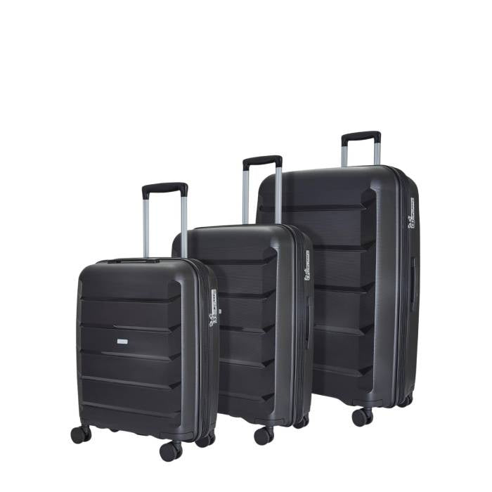 Tulum Expandable Hardshell 3pc Set - Black