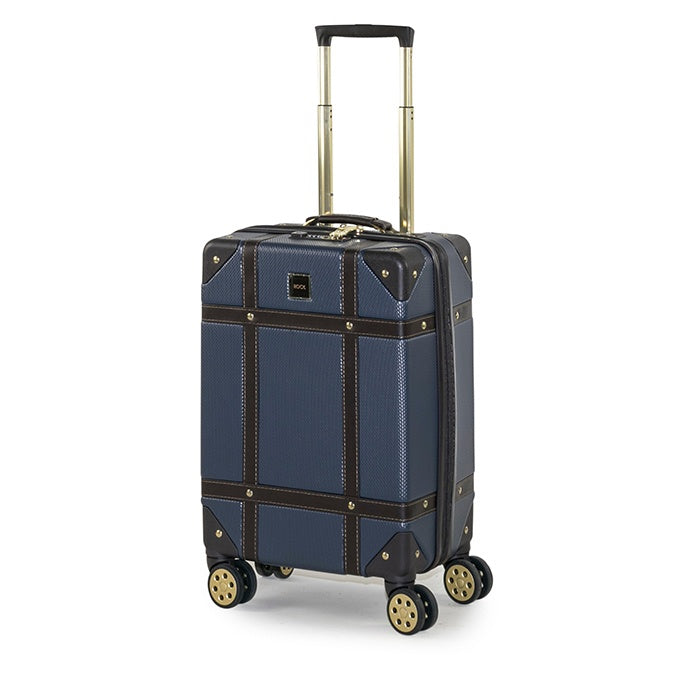 Rock Vintage Spinner Cabin Case 54cm - Navy