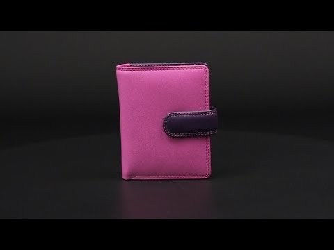 Visconti Bali Cash & Coin Purse - Berry Multi